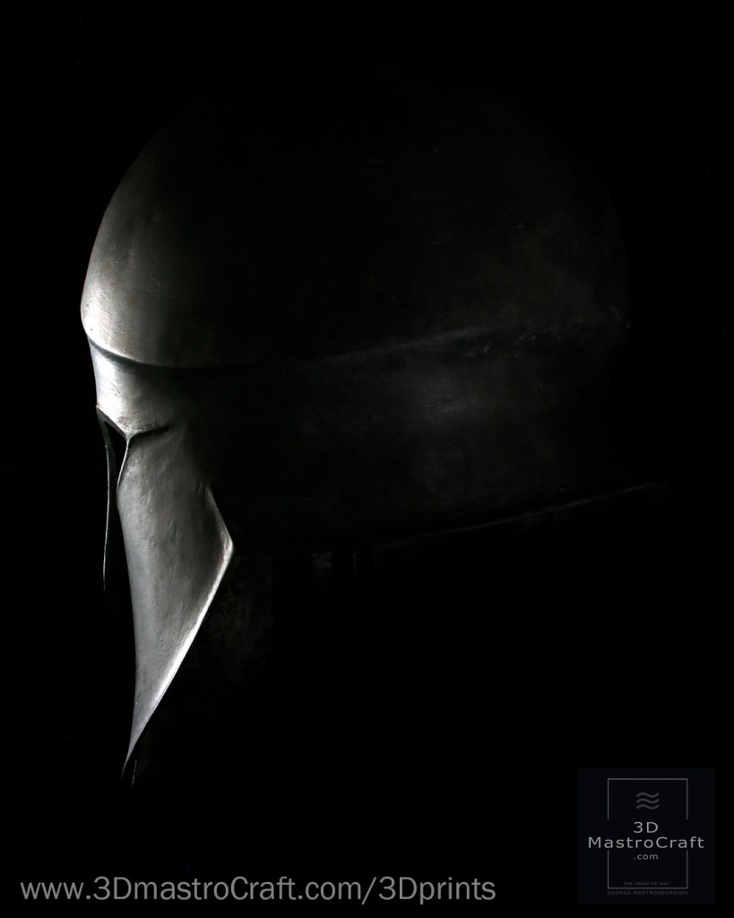 GREEK CORINTHIAN HELMET REPLICA VIEW
