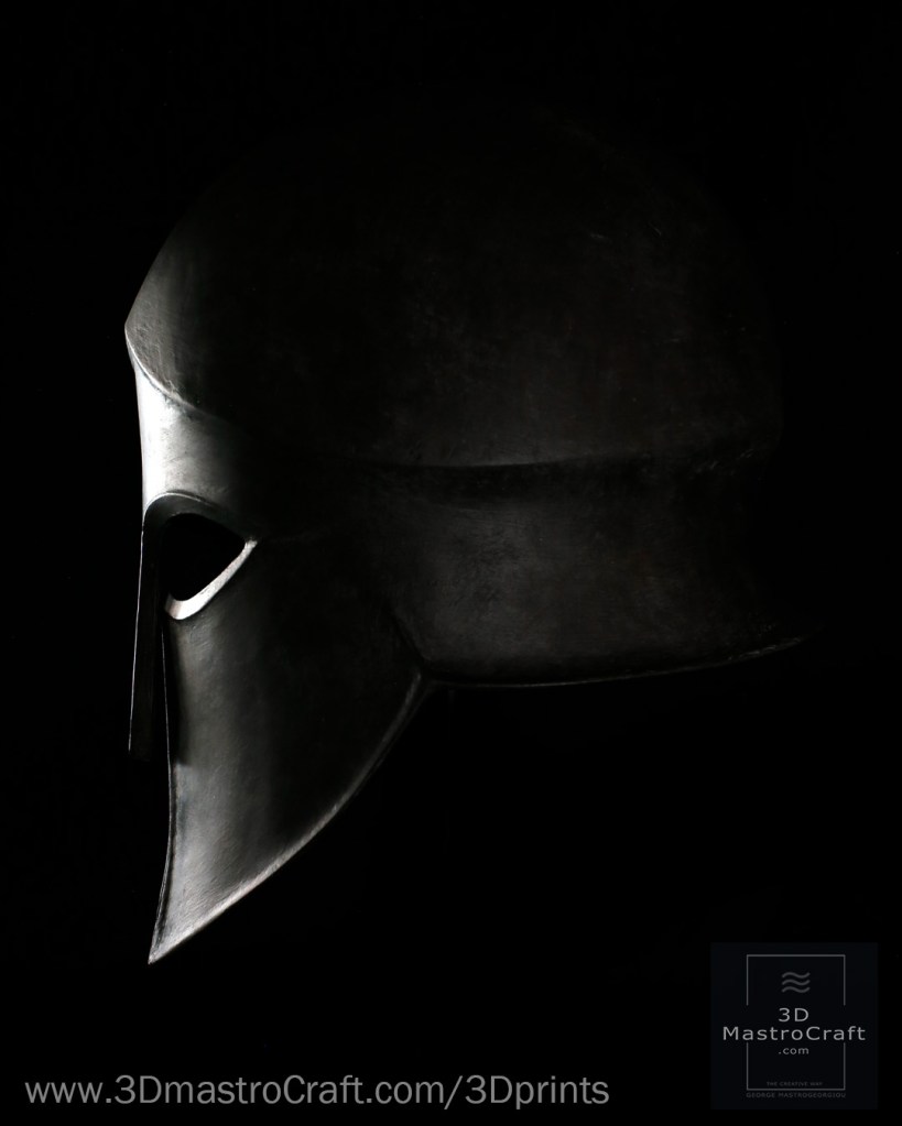 GREEK CORINTHIAN HELMET REPLICA VIEW