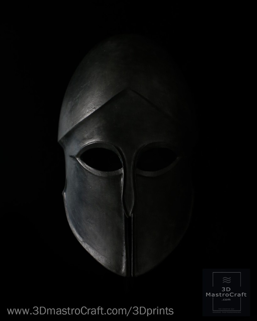 GREEK CORINTHIAN HELMET REPLICA VIEW