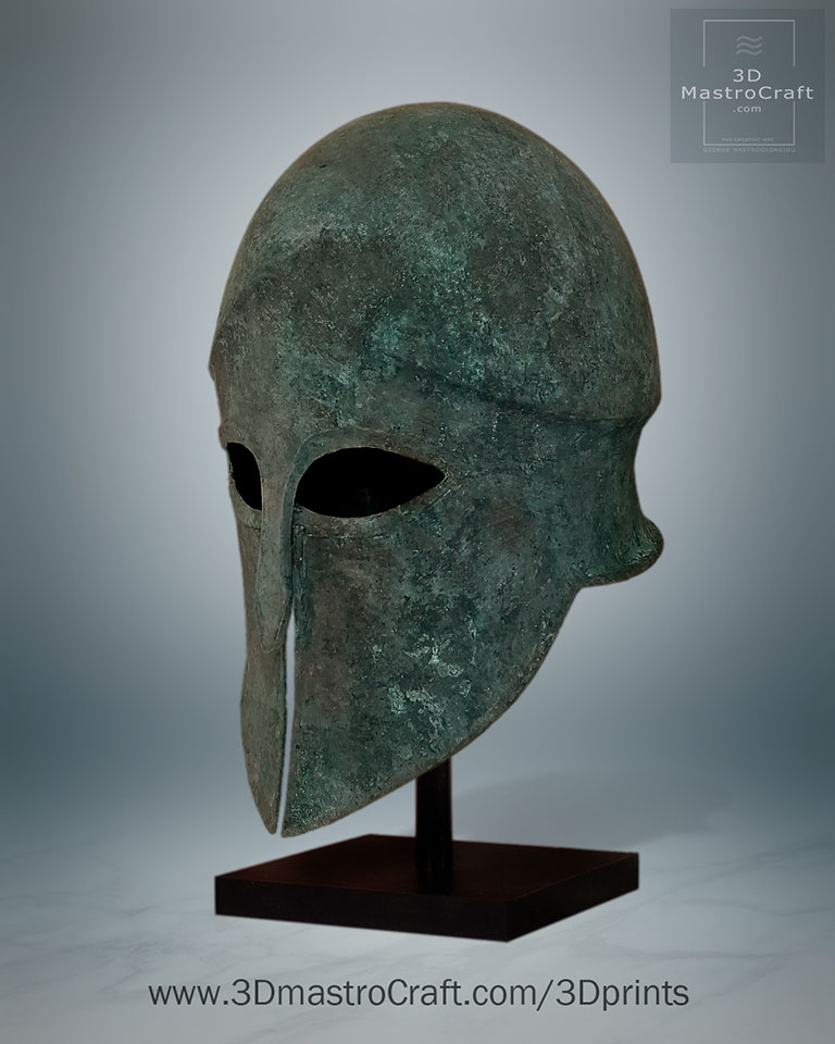 ANCIENT GREEK CORINTHIAN HELMET REPLICA