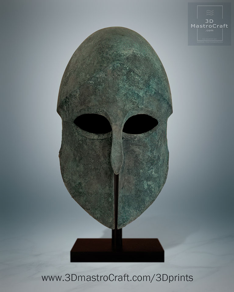 ANCIENT GREEK CORINTHIAN HELMET REPLICA